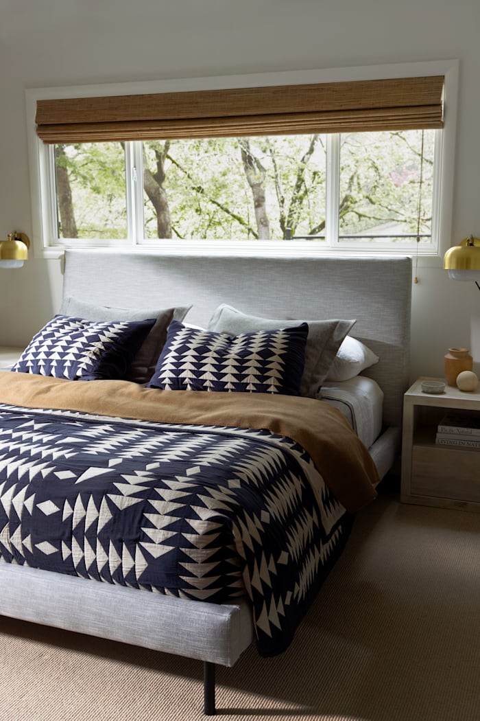 MIDNIGHT NOVA COTTON MATELASSE COVERLET SET